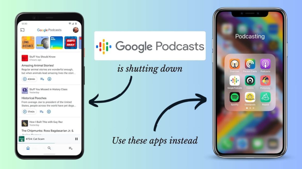 Favorite Android Apps To Replace Google Podcasts