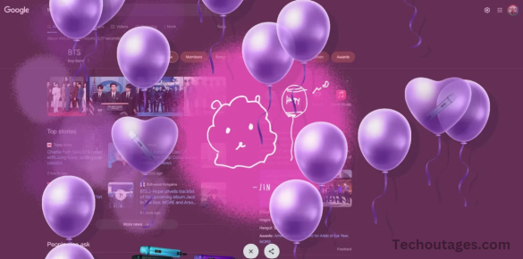 Google Youtube Bts Easter Egg Tour