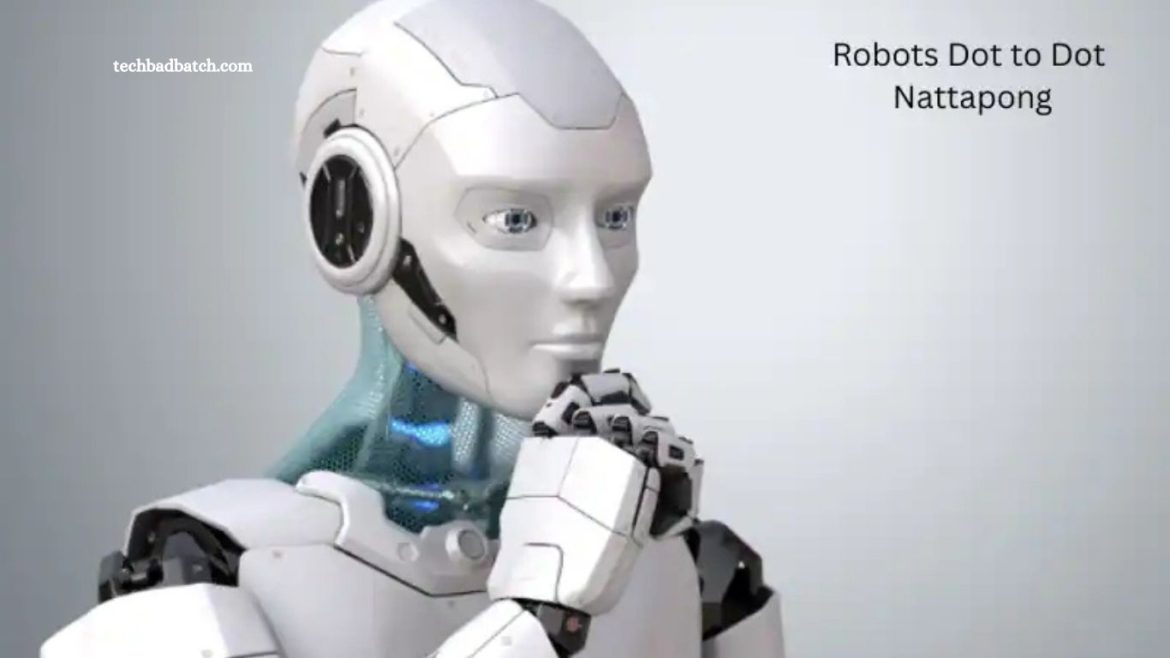 Robots Dot-to-Dot by Nattapong